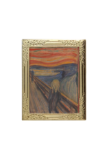 Real Sic Art Frame Enamel Pin - The Scream
