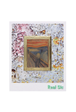 Real Sic Art Frame Enamel Pin - The Scream