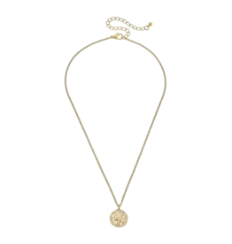 Canvas McKenna Coin Necklace