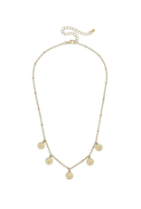 Canvas Mason Coin Necklace