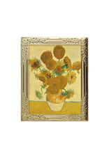 Real Sic Art Frame Enamel Pin - Sunflowers
