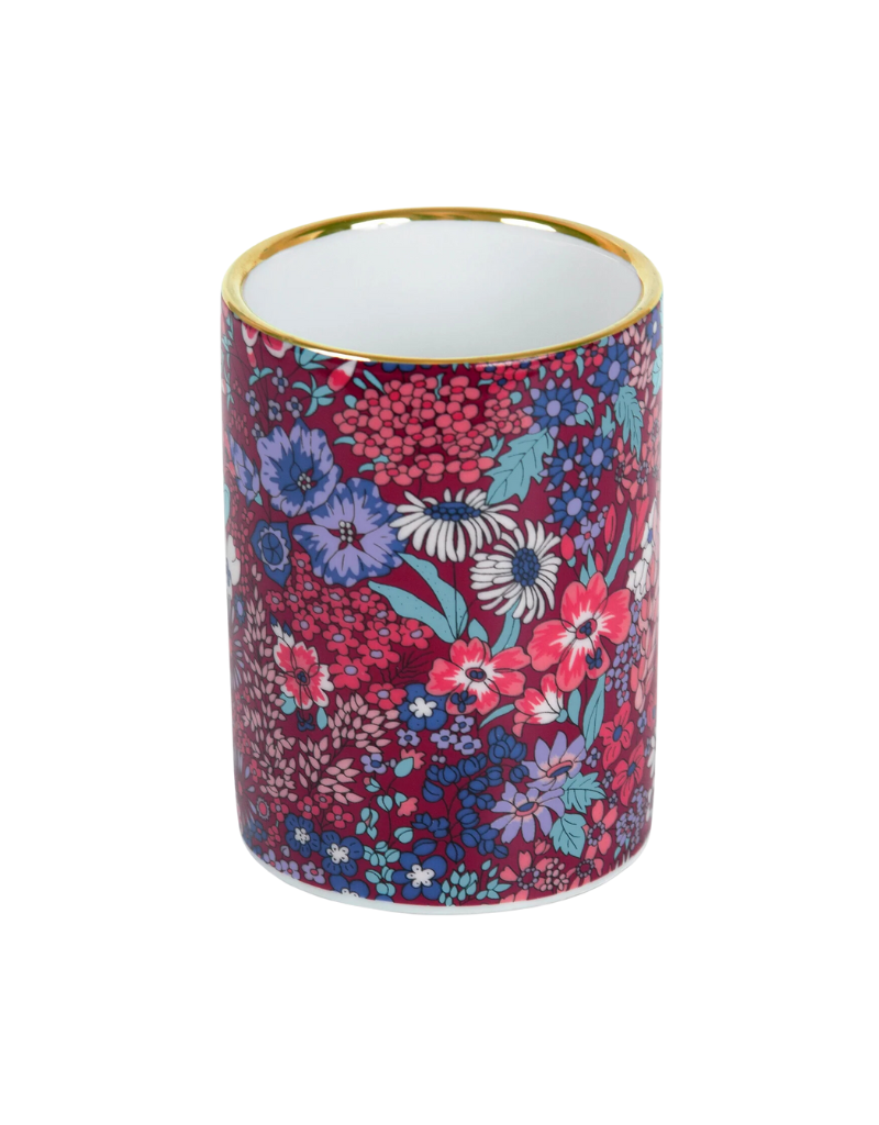 Liberty Pink Porcelain Pen Pot