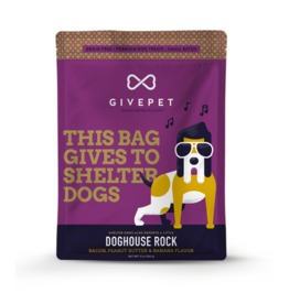 Give Pet Doghouse Rock Treat