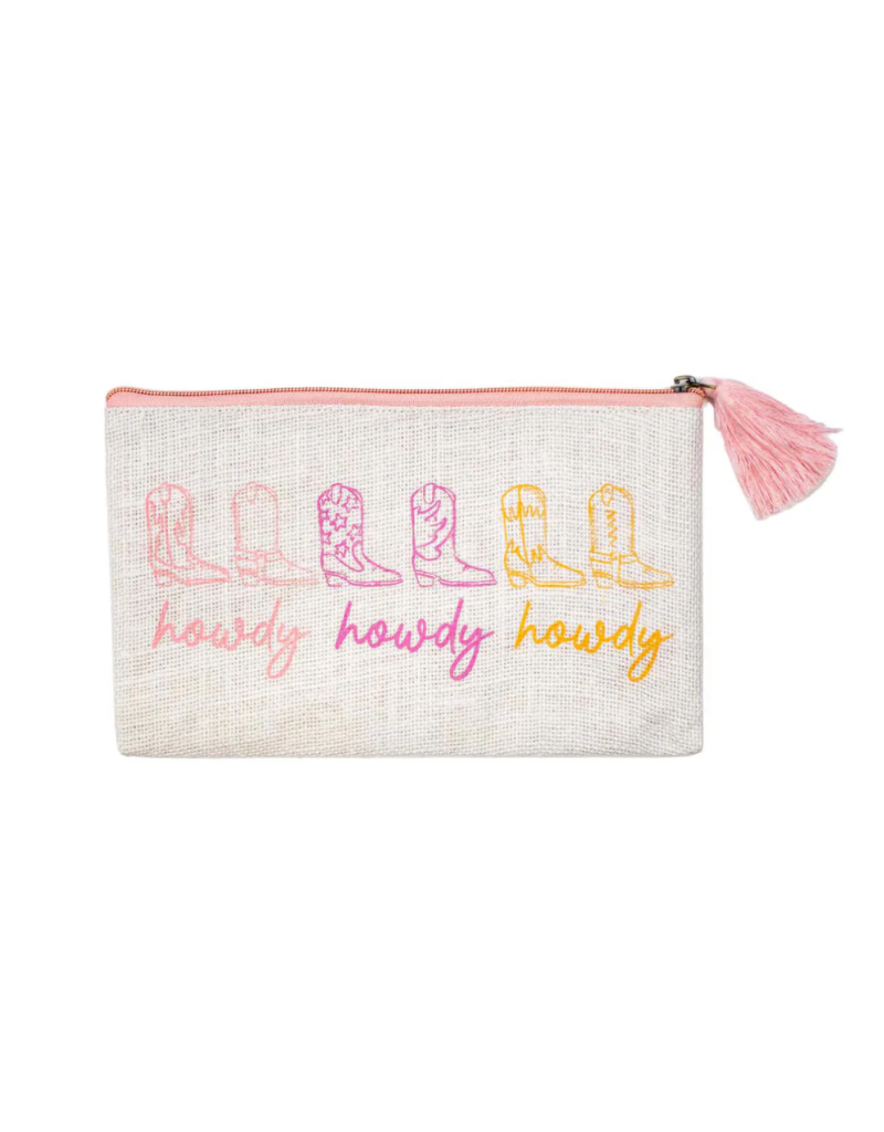 Royal Standard Howdy Cowgirl Cosmetic Bag