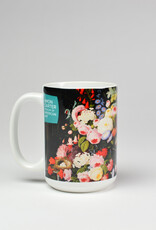 Still Life of Flowers and Fruit Mug