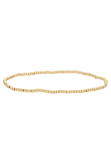 Splendid Iris Solid Gold Bracelet