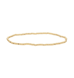Splendid Iris Solid Gold Bracelet