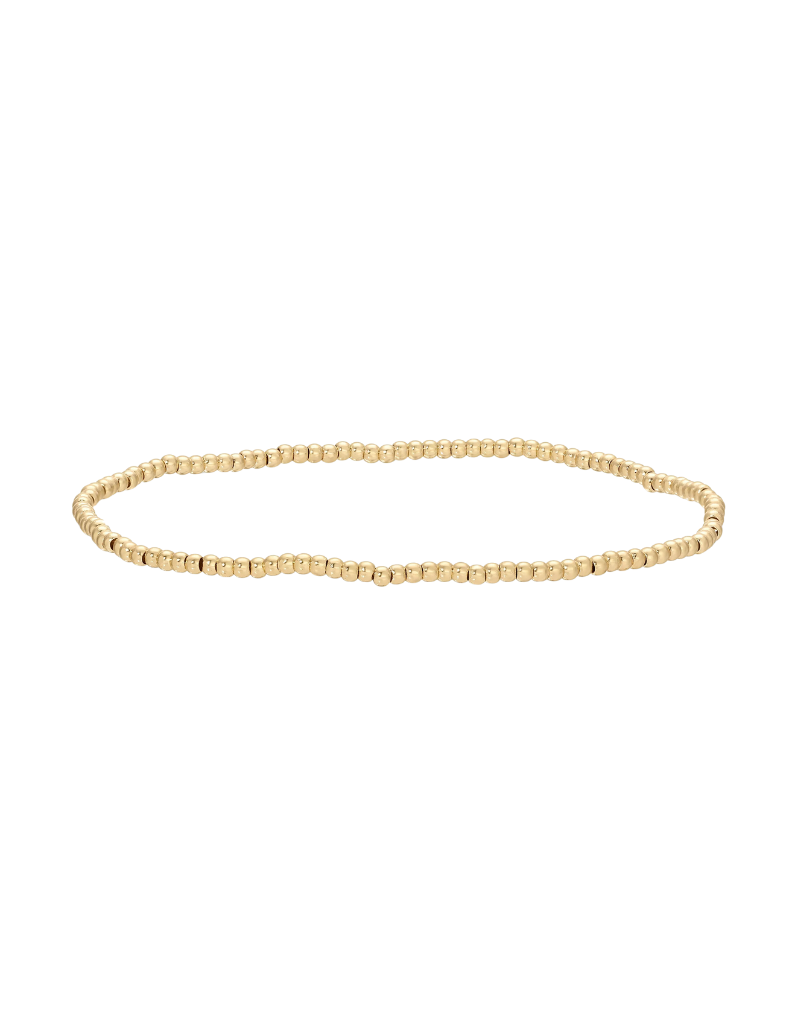 Splendid Iris Solid Gold Bracelet