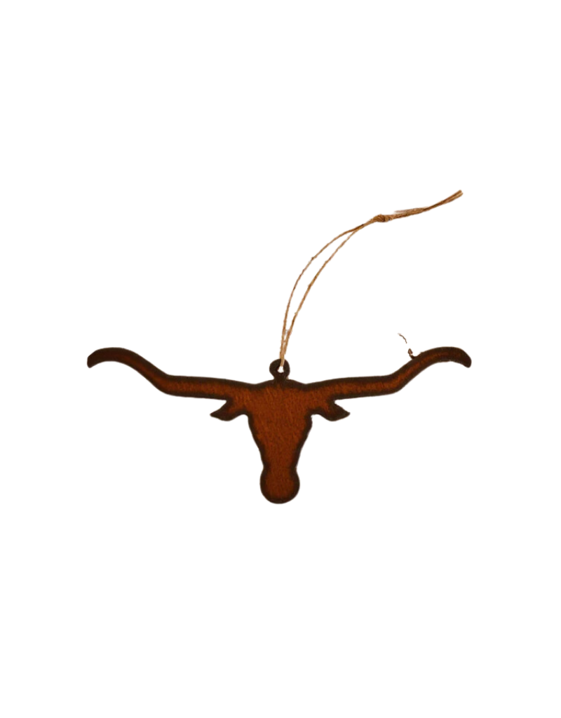 Steer Head Longhorn Ornament