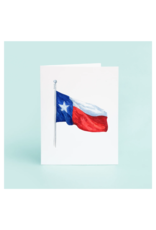 Taylor Paladino Waving Texas Flag Card