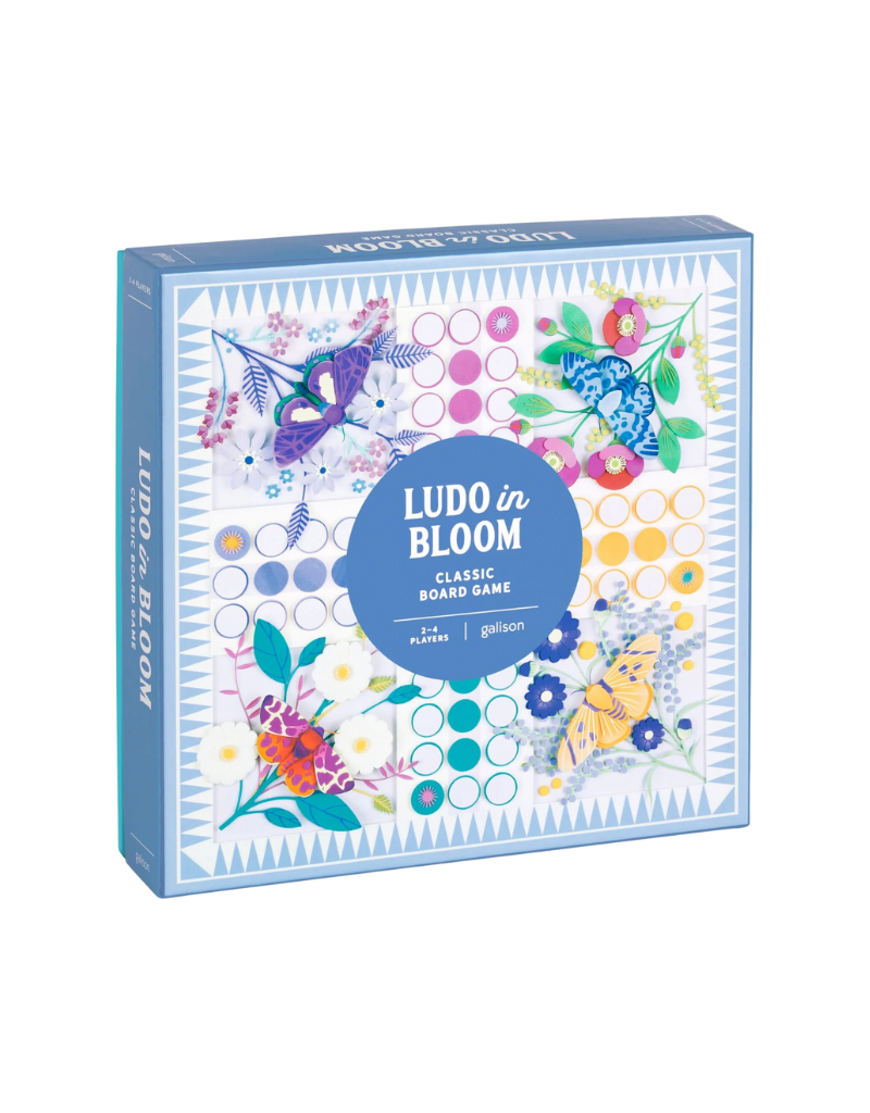 Ludo in Bloom Classic Board Game Set