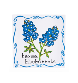 Blue Texas Bonnet Trivet