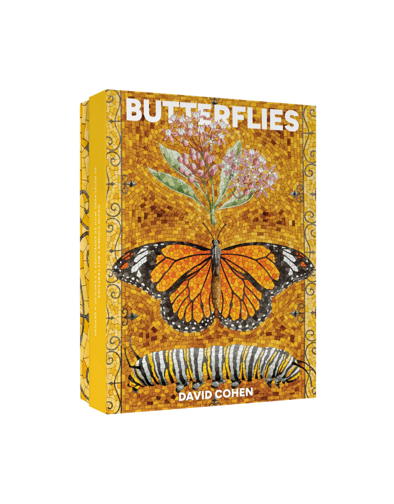 David Cohen: Butterflies Boxed Notecard