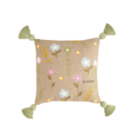 Mudpie Bloom Floral Pillow