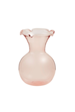 Mudpie Pink Ruffle Vase
