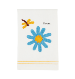 Mudpie Bloom Floral Crochet Towel