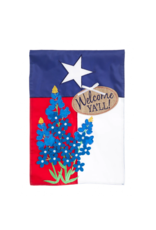 Evergreen Texas Blue Bonnets Garden Flag