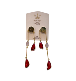 Winton and Waits Ascender Earring - Labradorite