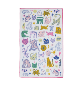 Design Imports Meow Microfiber Dishtowel