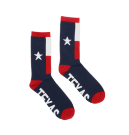 Texas Flag Socks