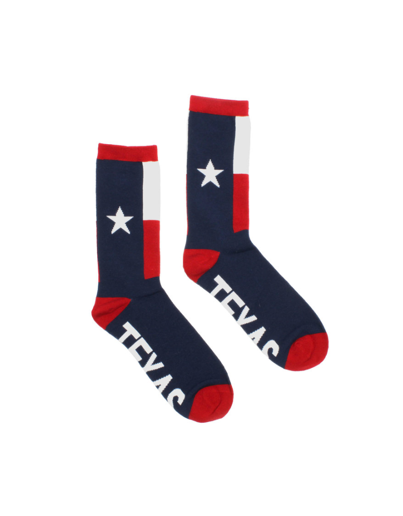 Texas Flag Socks