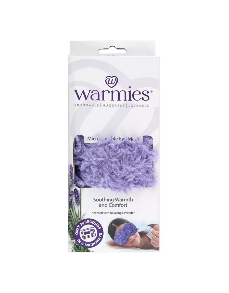 Warmies Curly Purple Warmies Eye Mask