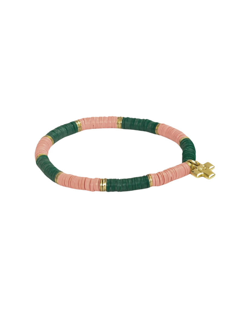 Ink + Alloy Grace Pink/Green Bracelet