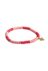 Ink + Alloy SALE Grace Red/Pink Bracelet