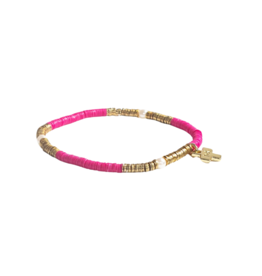 Ink + Alloy SALE Rory Hot Pink Bracelet