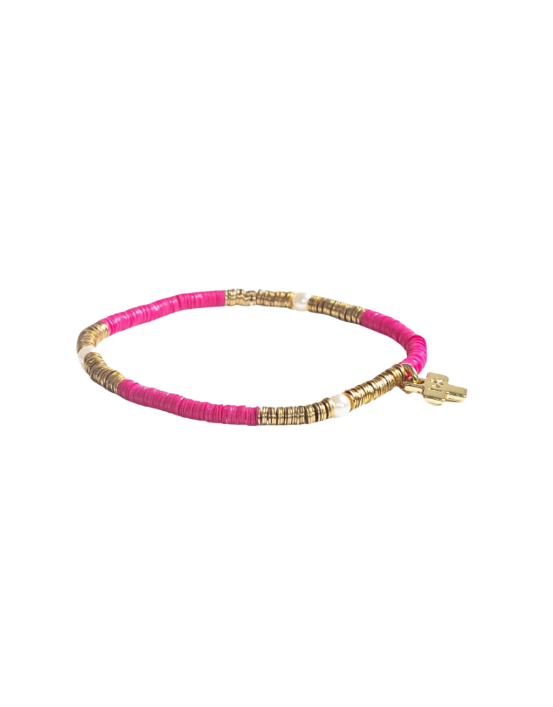 Ink + Alloy SALE Rory Hot Pink Bracelet