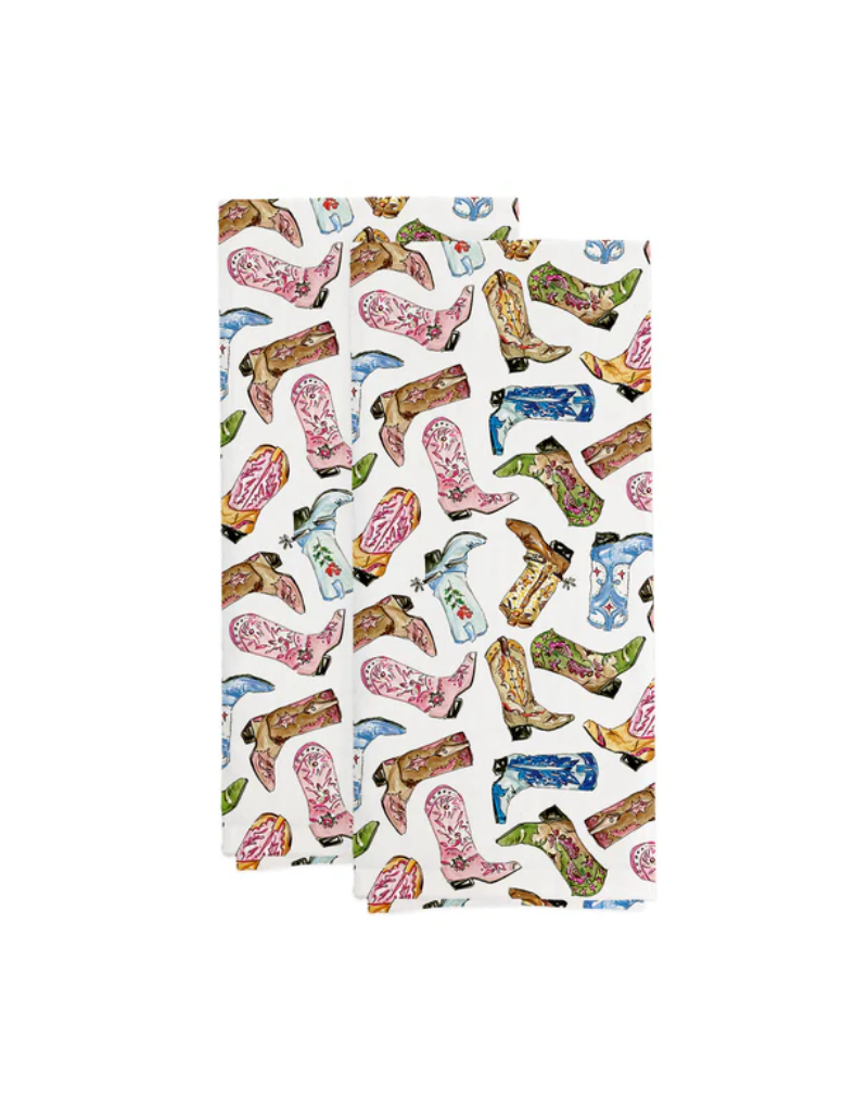 Boston International Boot Scooting Tea Towel
