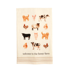 Mudpie Welcome Farm Towel