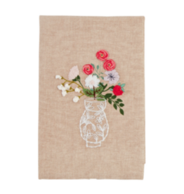 Mudpie Flower in Vase Towel
