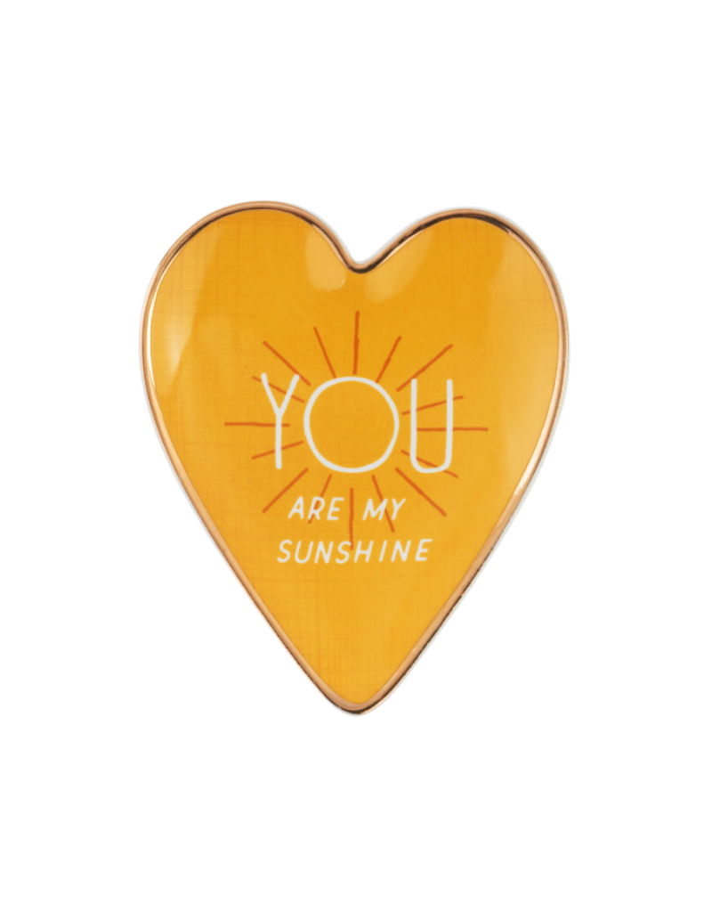 Demdaco My Sunshine Heart Dish