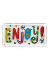 Demdaco Enjoy Rectangle Platter