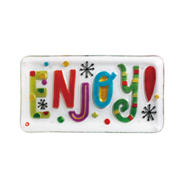 Demdaco Enjoy Rectangle Platter