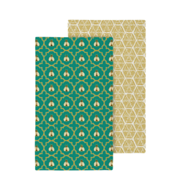 Evergreen Bee Deco Quick Dry Kitchen Towel
