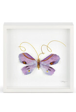 Demdaco Purple Butterfly Wall Art