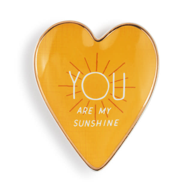 Demdaco My Sunshine Heart Dish