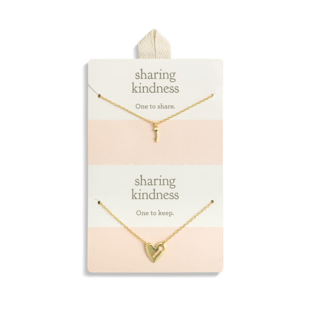 Demdaco Sharing Kindness Necklace Heart