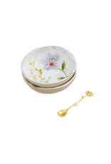 Mudpie Blue Flower Tidbit Set
