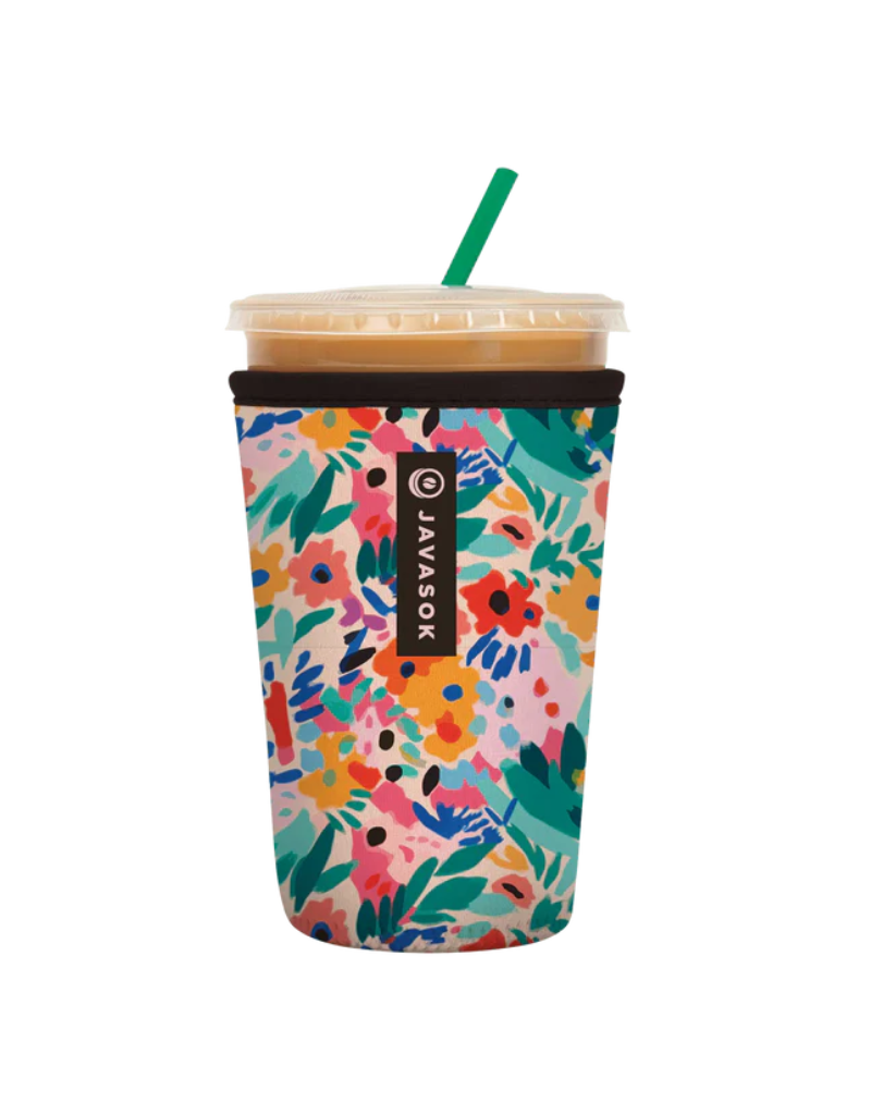 Sok-It JavaSok Abstract Floral  22-28oz
