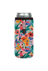 Sok-It CanSok Abstract Floral 12 oz Slim