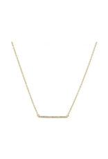 Accessory Concierge Micro Pave Bar Necklace