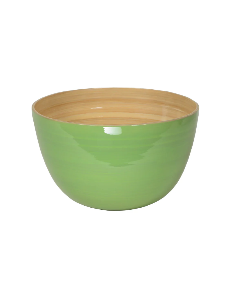 Albert L. (punkt) Bamboo Mixing Bowl Green