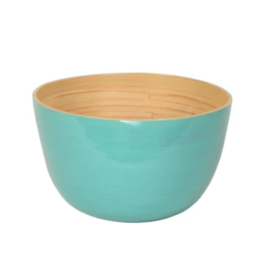 Albert L. (punkt) Bamboo Mixing Bowl Light Blue