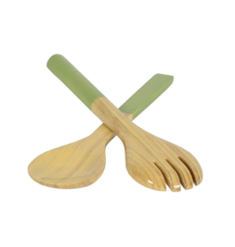 Albert L. (punkt) Salad Server Set Green