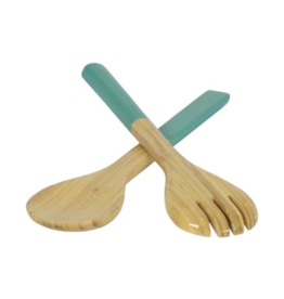 Albert L. (punkt) Salad Server Set Light Blue