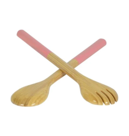Albert L. (punkt) Salad Server Set Light Pink