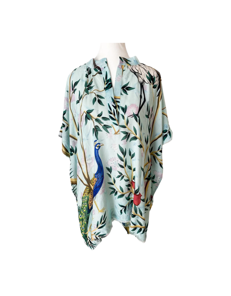 Winton and Waits Peacock Paradise Tunic